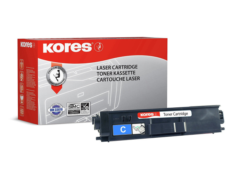 Kores Toner G1243RBB remplace brother TN-325C, cyan