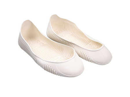 HYGOSTAR Surchaussure anti-dérapante en latex SRC, blanc