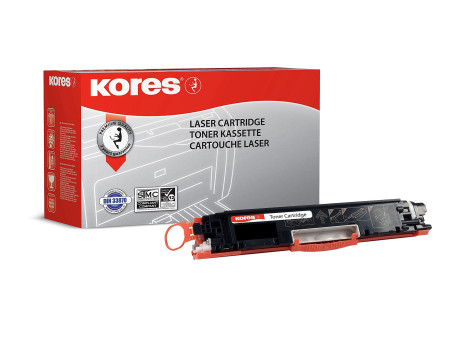 Kores Toner G1226RBS remplace Canon 729BK / hp CE310A, noir