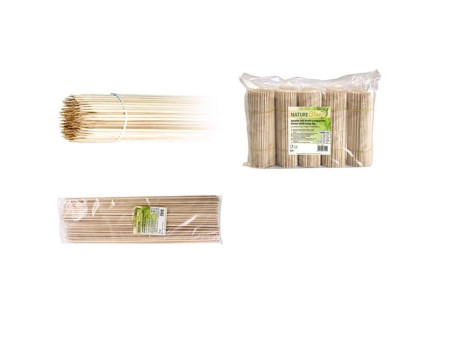 NATURE Star Pique à brochette, en bois, longueur: 250 mm