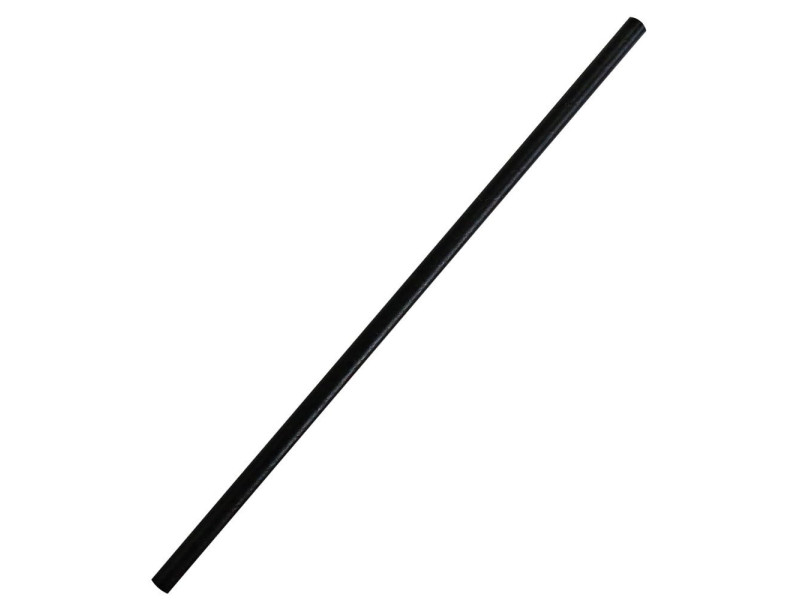 NATURE Star Paille en papier CLASSIC, 197 mm, noir