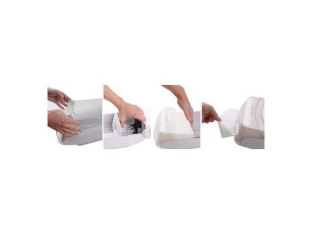 HYGOSTAR Distributeur de serviettes, gris