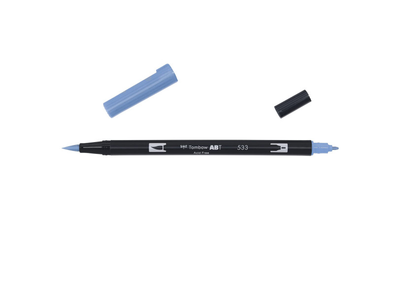Tombow Feutre double pointe DUAL BRUSH PEN ABT, peacock blue