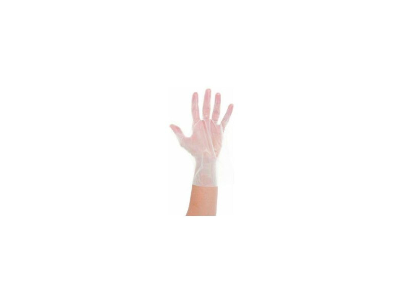 NATURE Star Gants bio 'GREEN', en PLA, L, transparent