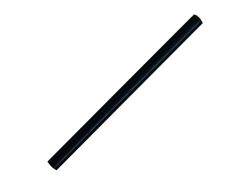 NATURE Star Paille en papier 'Cocktail', 130 mm, noir