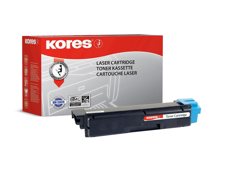 Kores Toner G2892RBB remplace KYOCERA/mita TK-580C, cyan