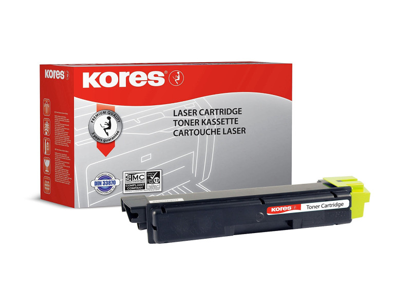 Kores Toner G2892RBG remplace KYOCERA/mita TK-580Y, jaune