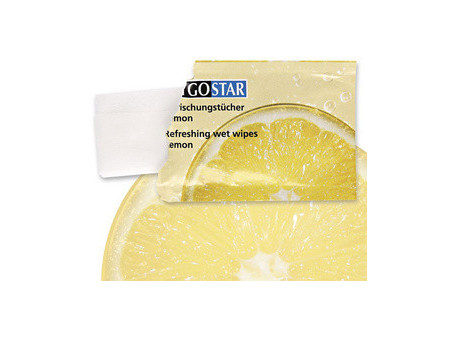 HYGOSTAR Tissu rafraîchissant Lemon, carton de 100