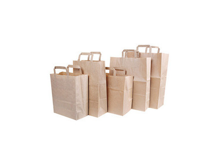 NATURE Star Sac en papier Strong, 320 x 220 x 270 mm, brun