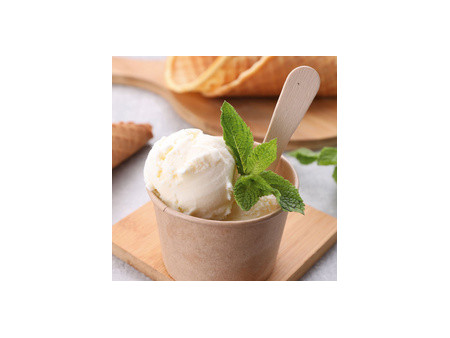 NATURE Star Cuiller à glace en bois, 96 mm, naturel