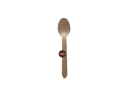 NATURE Star Cuiller en bois ciré, longueur: 160 mm