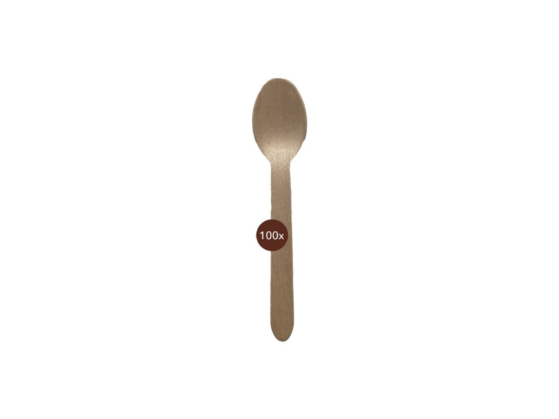 NATURE Star Cuiller en bois ciré, longueur: 160 mm