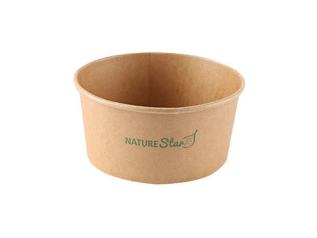 NATURE Star Bol à salade Caesar, rond, 1.000 ml, marron