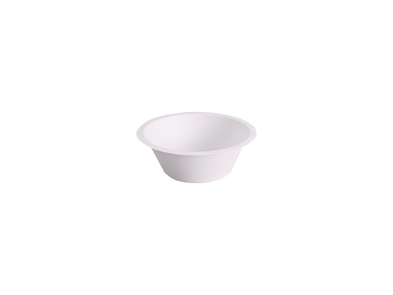 NATURE Star Coupelle en canne à sucre, rond, 500 ml, blanc