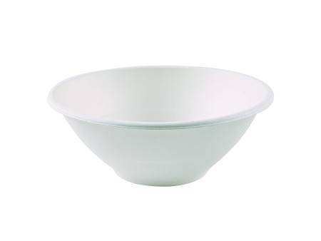 NATURE Star Saladier en canne à sucre, rond, 900 ml, blanc