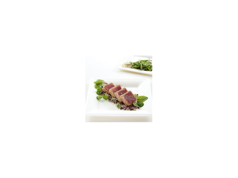 NATURE Star Assiette en canne à sucre, carré, 260 x 260 mm