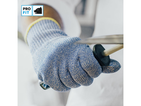 PAPSTAR Gant de protection anti-coupures, taille XL, bleu