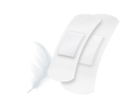 Lifemed Pansements 'Sensitive', blanc, pack de 20