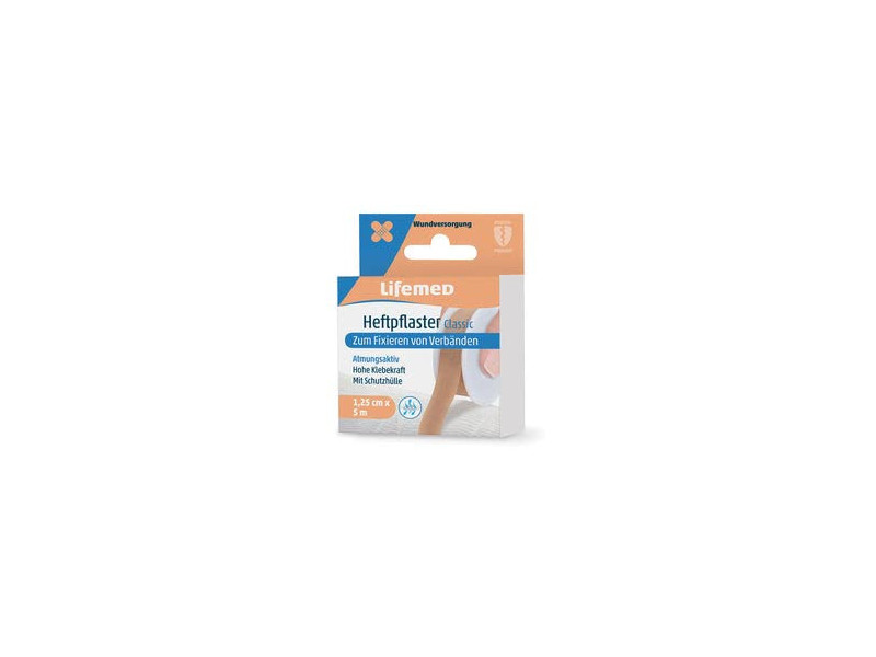 Lifemed Sparadrap 'Classic', couleur chair, 12,5 mm x 5 m