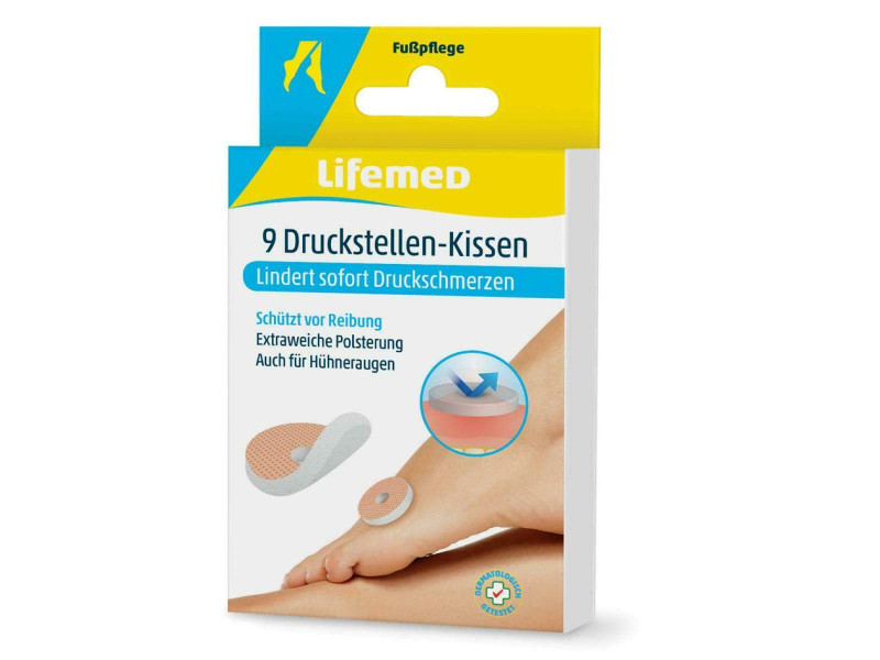 Lifemed Patch de protection, couleur chair, paquet de 9