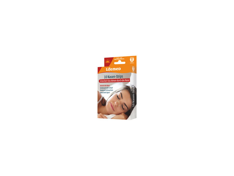 Lifemed Bandelettes nasales, 19 x 66 mm, ton chair