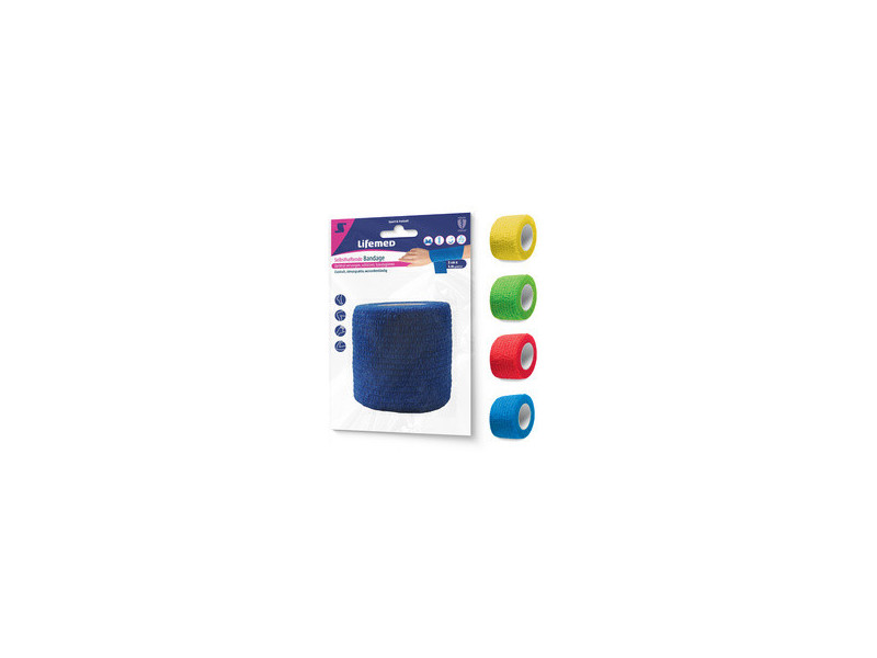 Lifemed Bande cohésive auto-adhésive, 100 mm x 2,8 m