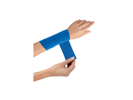 Lifemed Bande cohésive auto-adhésive, 100 mm x 2,8 m