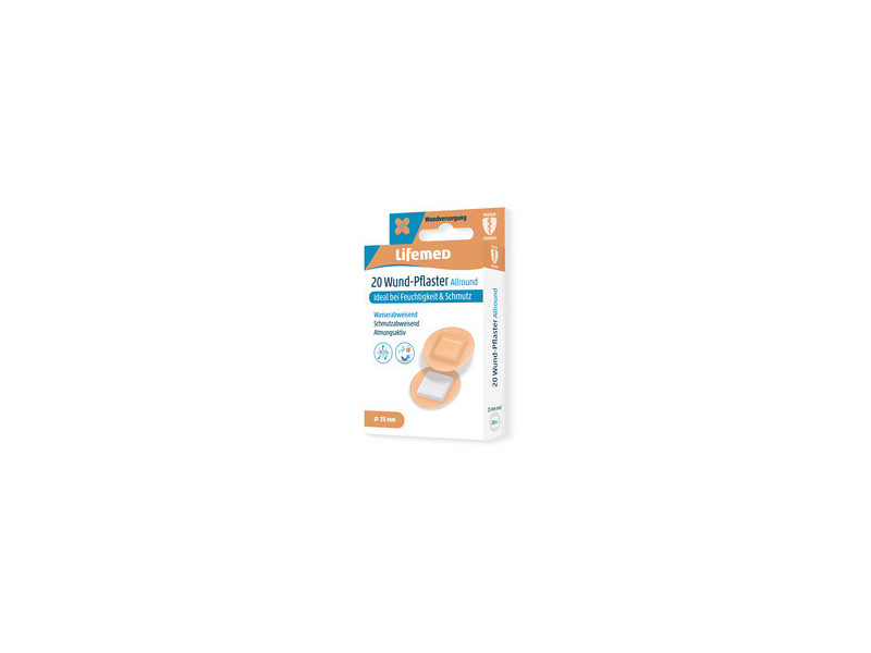 Lifemed Pansement 'Allround', rond, ton chair