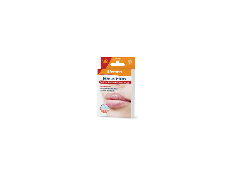 Lifemed Patch contre les boutons de fièvre, transparent