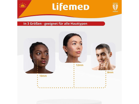 Lifemed Patch contre l'acné, 3 tailles, transparent