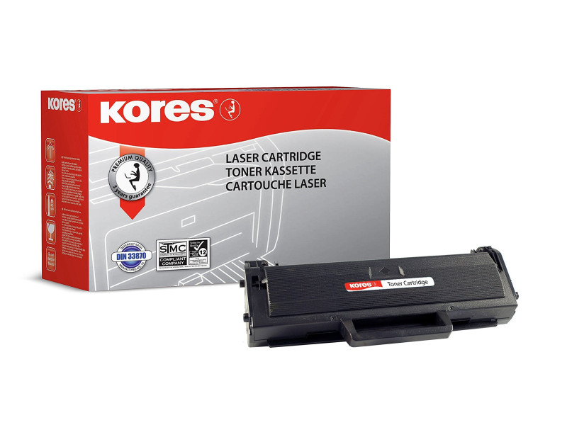 Kores Toner remplace SAMSUNG MLT-D1042S, noir
