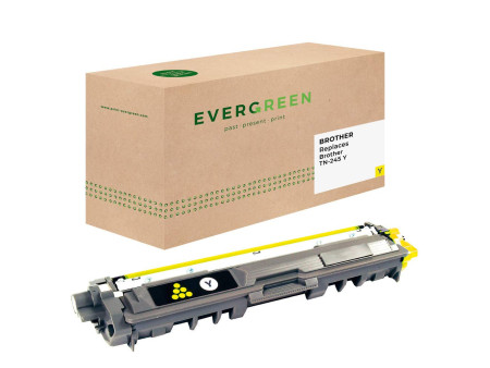 EVERGREEN Toner EGTBTN245YE remplace brother TN-245Y, jaune