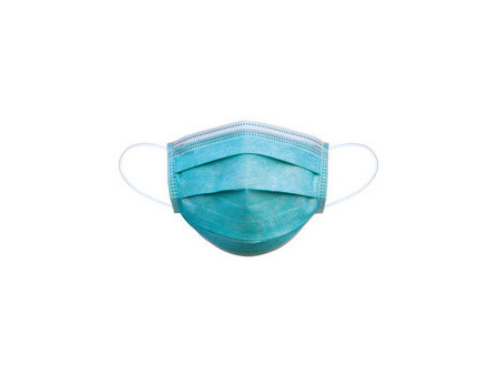 Lifemed Masque type II, 3 plis, bleu