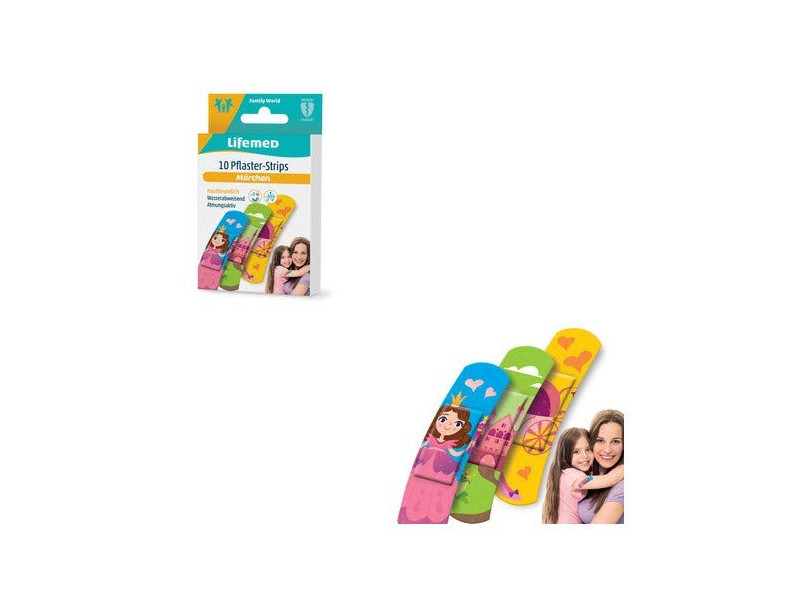 Lifemed Pansement pour enfants 'Conte de fées' paquet de 10