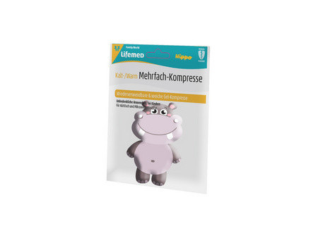 Lifemed Compresse chaud/froid pour enfants, 145 x 125 mm