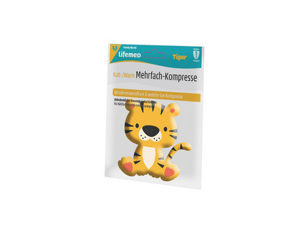 Lifemed Compresse chaud/froid pour enfants, 145 x 125 mm
