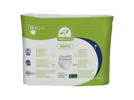 Medi-Inn Culotte pour incontinence 'SUPER', taille L, blanc