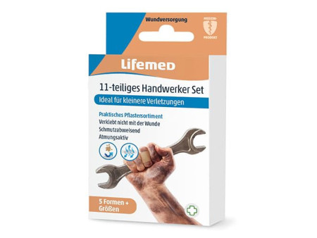 Lifemed Set de pansements 'artisan', 11 pièces