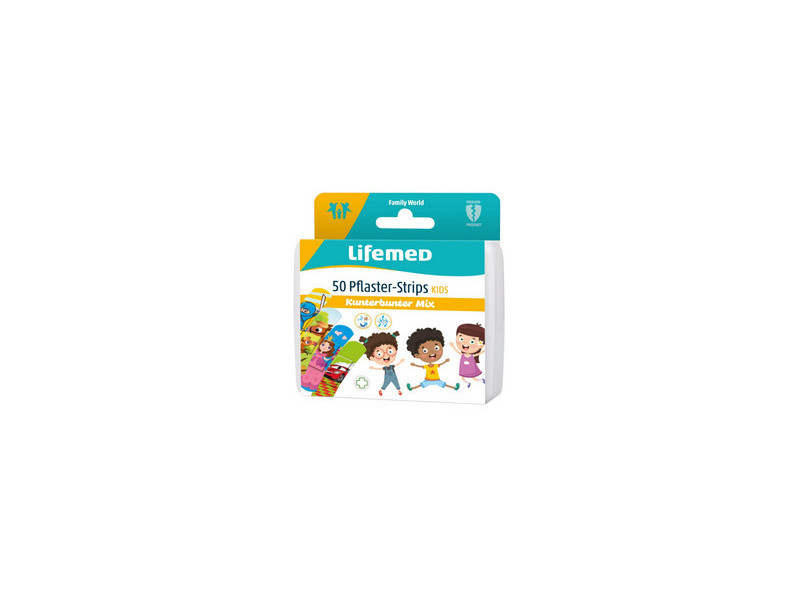 Lifemed Pansement pour enfants 'Mix', boîte de 50