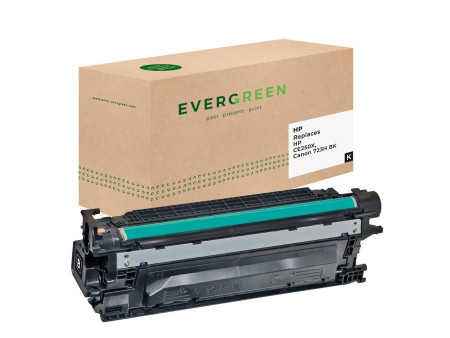 EVERGREEN Toner EGTHP250XE remplace hp CE250X/504X, noir
