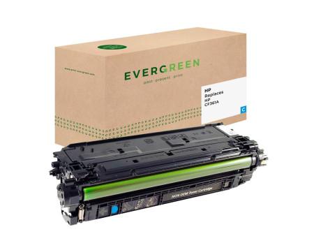 EVERGREEN Toner EGTHPCF361AE remplace hp CF361A/508A, cyan