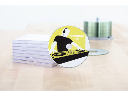 HERMA Etiquette SPECIAL pour CD/DVD, diamètre: 116 mm, maxi