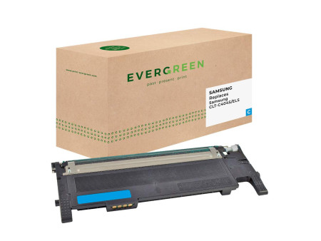 EVERGREEN Toner remplace SAMSUNG CLT-C404S/ELS, cyan