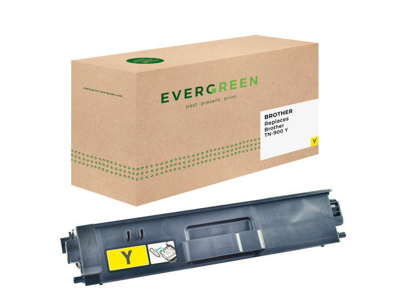 EVERGREEN Toner EGTBTN900YE remplace brother TN-900Y, jaune