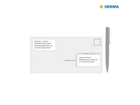 HERMA Etiquette universelle SPECIAL, 70 x 37 mm, vert