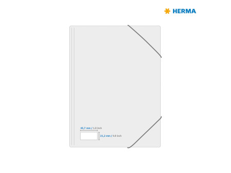 HERMA Etiquette universelle SPECIAL, 45,7 x 21,2 mm, bleu