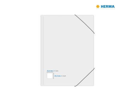 HERMA Etiquette jet d'encre SPECIAL, 25,4 X 25,4 mm, blanc