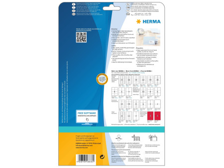 HERMA Etiquette InkPrint SPECIAL, 63,5 x 38,1 mm, blanc