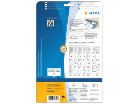 HERMA Etiquette jet d'encre SPECIAL, 83,8 x 50,8 mm, blanc