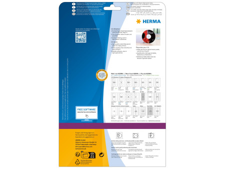 HERMA Etiquette CD/DVD Inkjet SPECIAL Maxi, diamètre: 116 mm